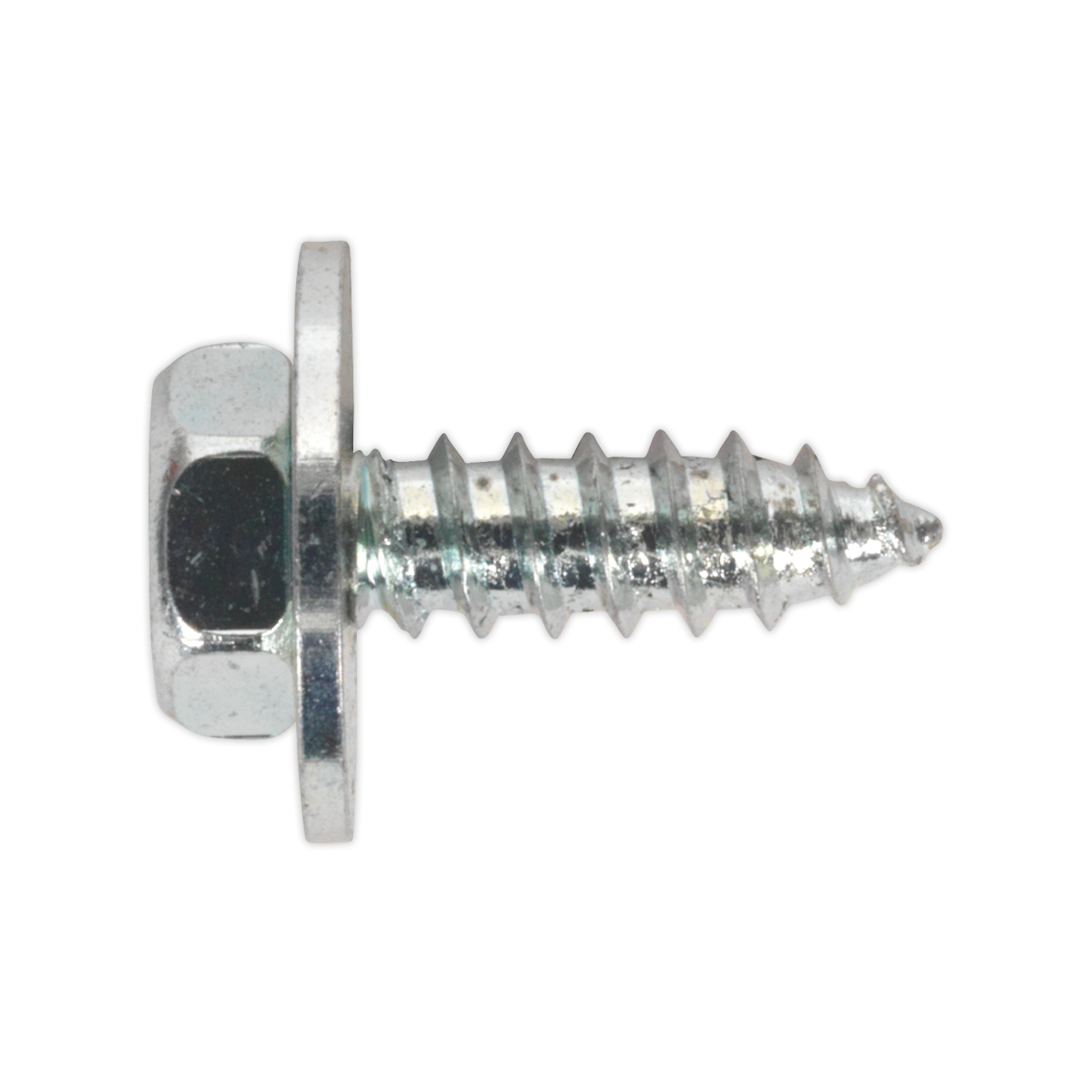 M8 x 1/2" Zinc Plated Acme Screw with Captive Washer - Pack of 50