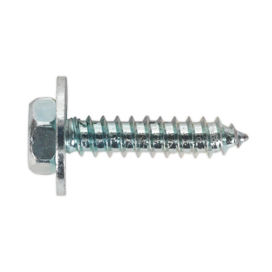 M8 x 3/4" Zinc Plated Acme Screw with Captive Washer - Pack of 100