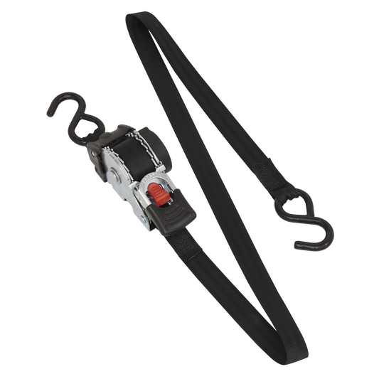 25mm x 3m Auto Retractable Ratchet Tie Down