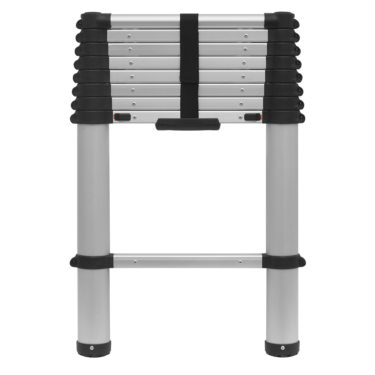 9-Tread Trade Aluminium Telescopic Ladder EN 131