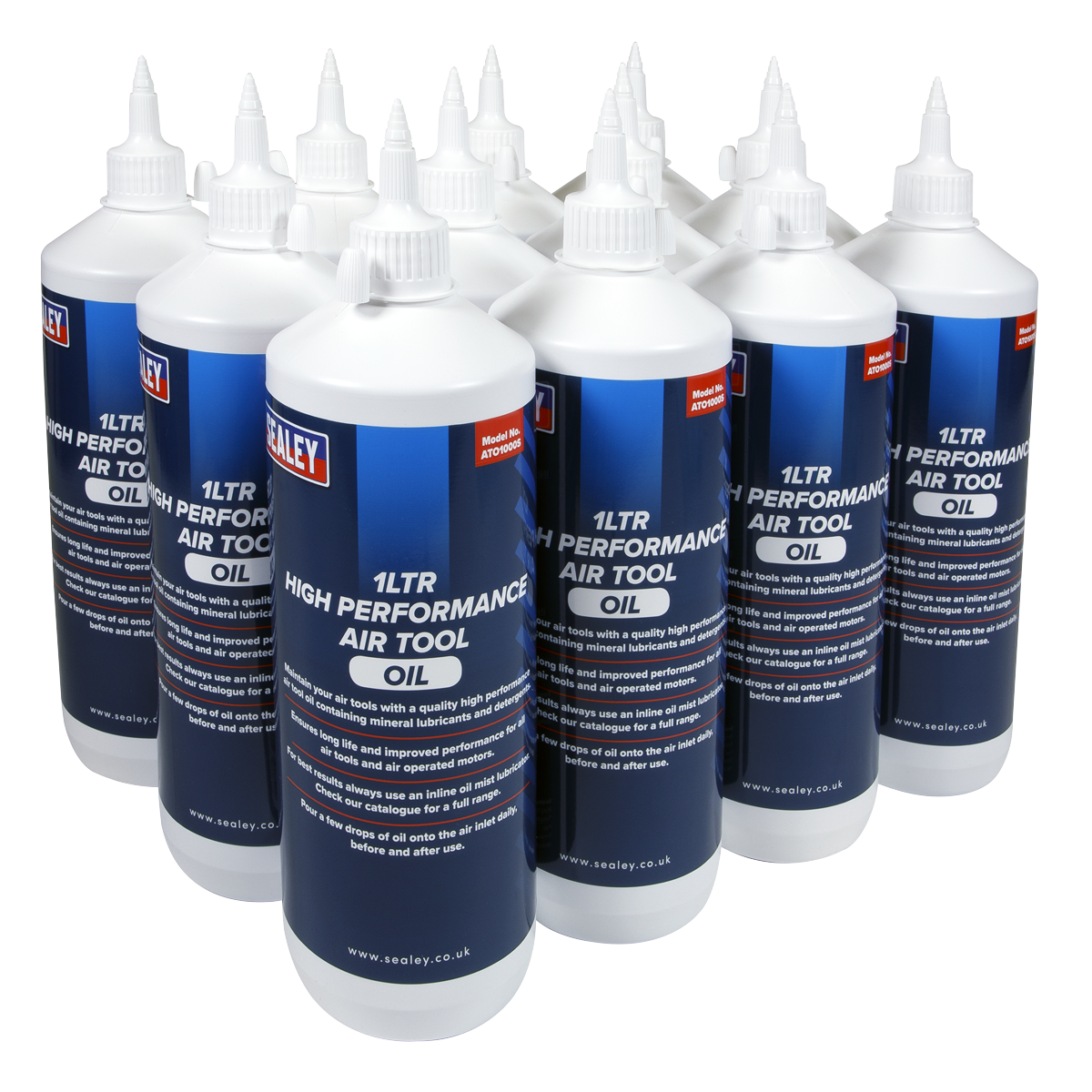 1L Air Tool Oil - Pack of 12