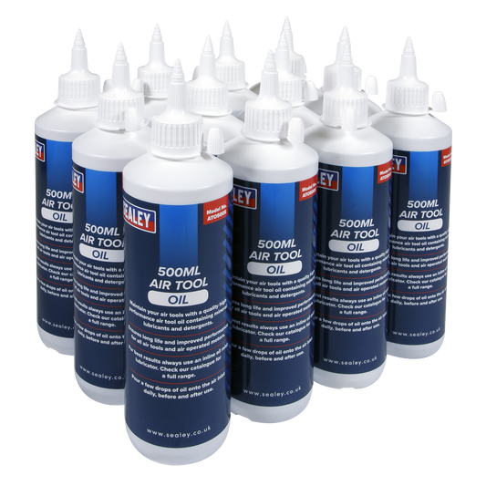 500ml Air Tool Oil - Pack of 12