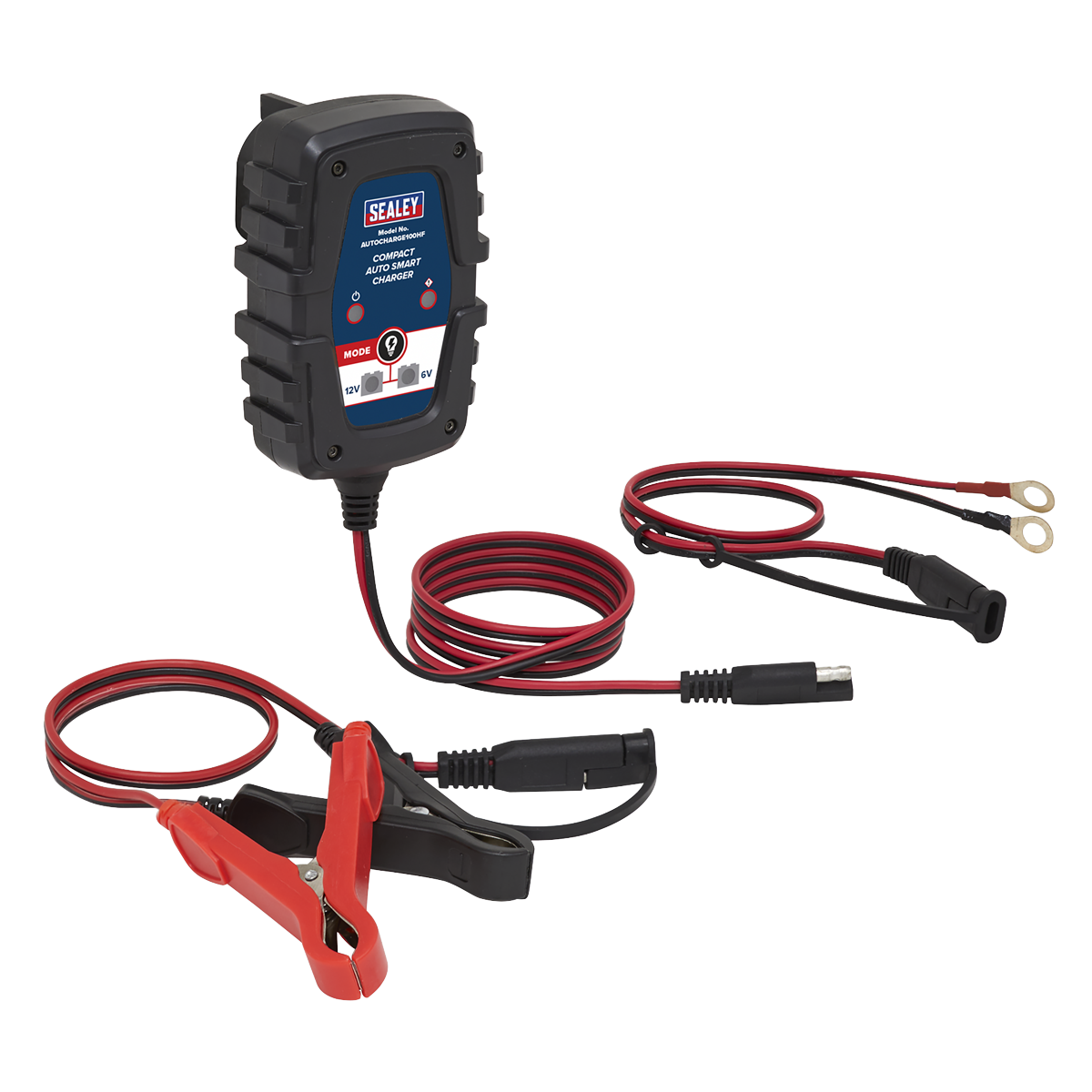 1A 6/12V Compact Smart Trickle Charger & Maintainer