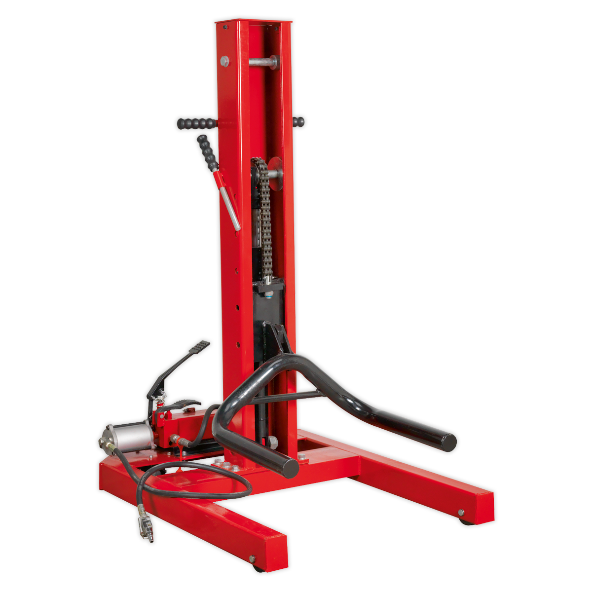 1.5 Tonne Air/Hydraulic Vehicle Lift with Foot Pedal