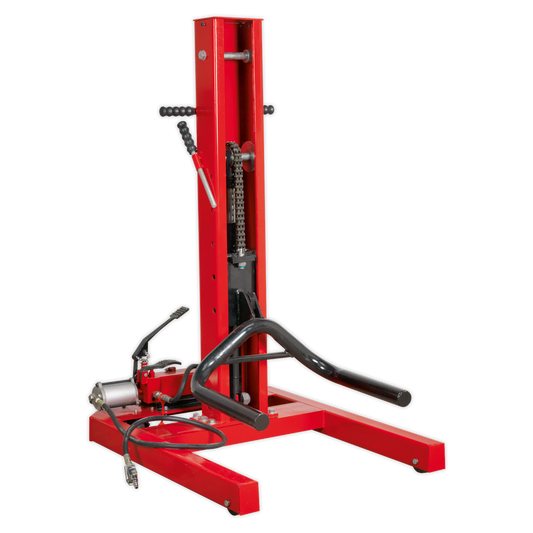 1.5 Tonne Air/Hydraulic Vehicle Lift with Foot Pedal