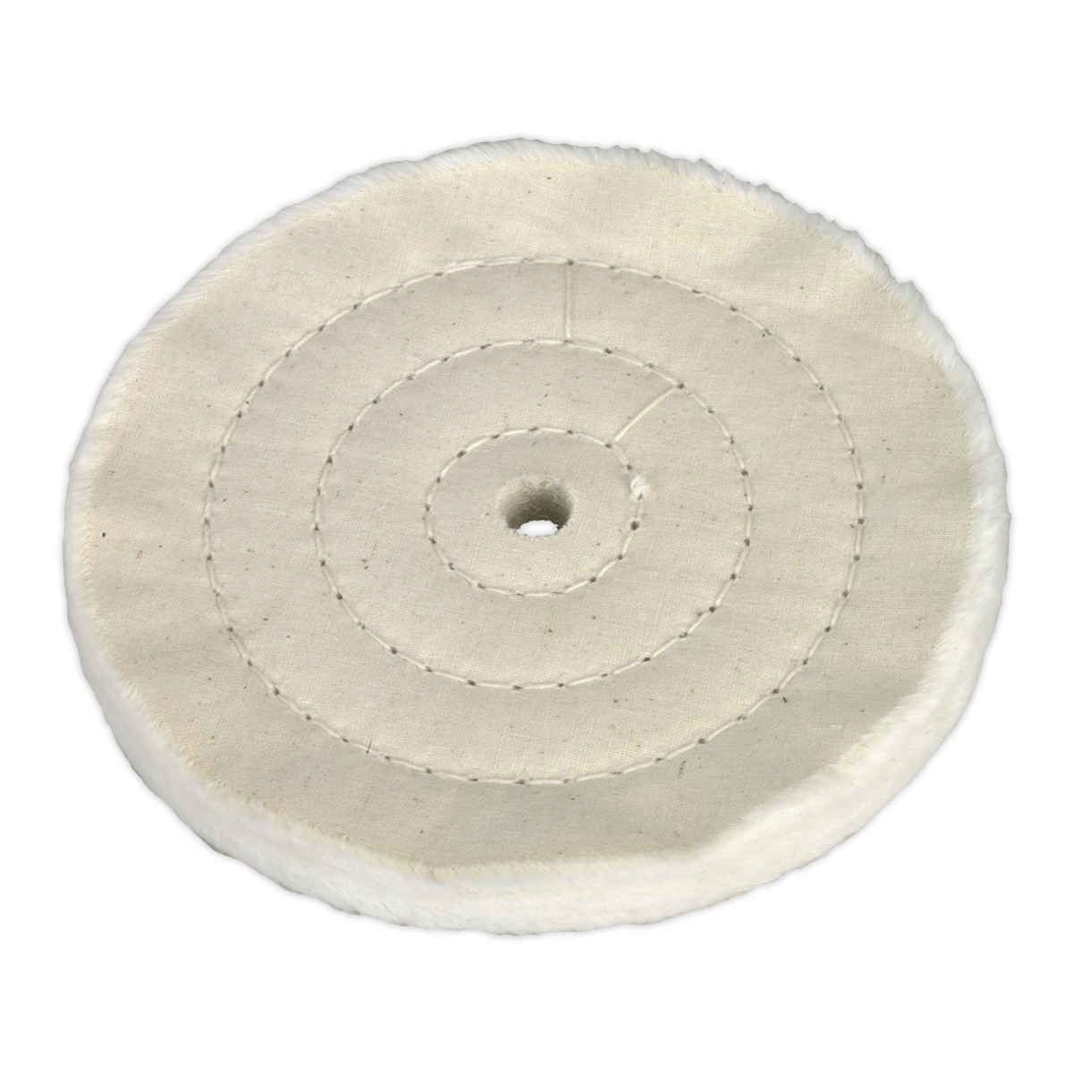 Ø150 x 13mm Buffing Wheel Ø16mm Bore - Fine