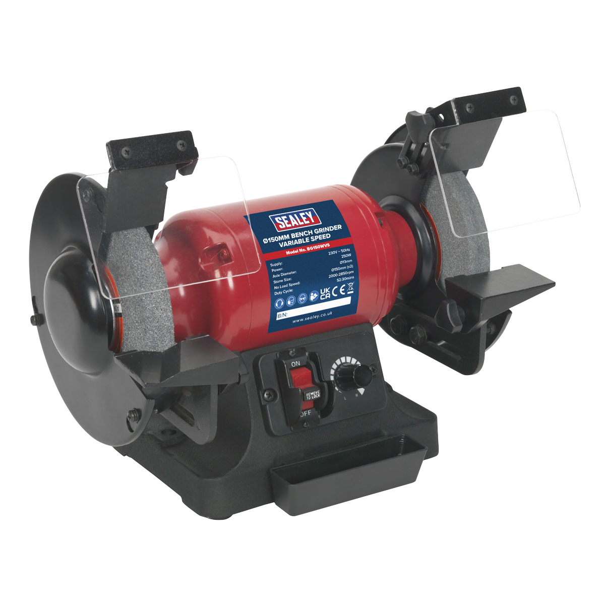 Ø150mm Bench Grinder Variable Speed