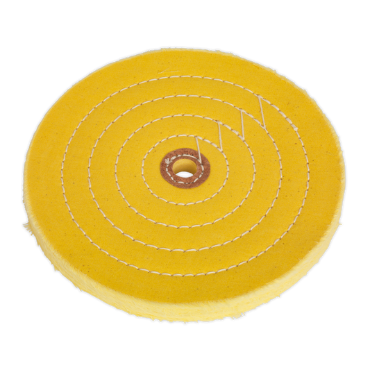 Ø200 x 16mm Buffing Wheel Ø16mm Bore Coarse