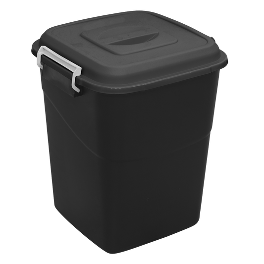 50L Refuse/Storage Bin - Black