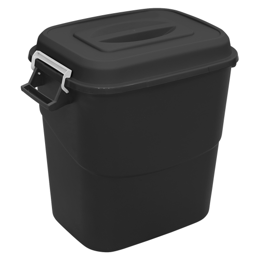 75L Refuse/Storage Bin - Black