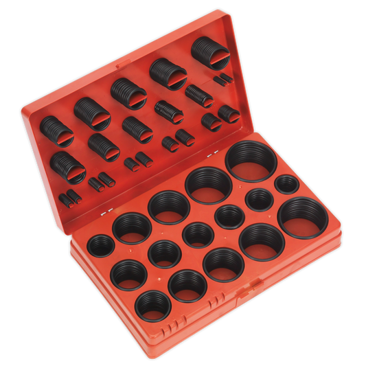 419pc Rubber O-Ring Assortment - Metric