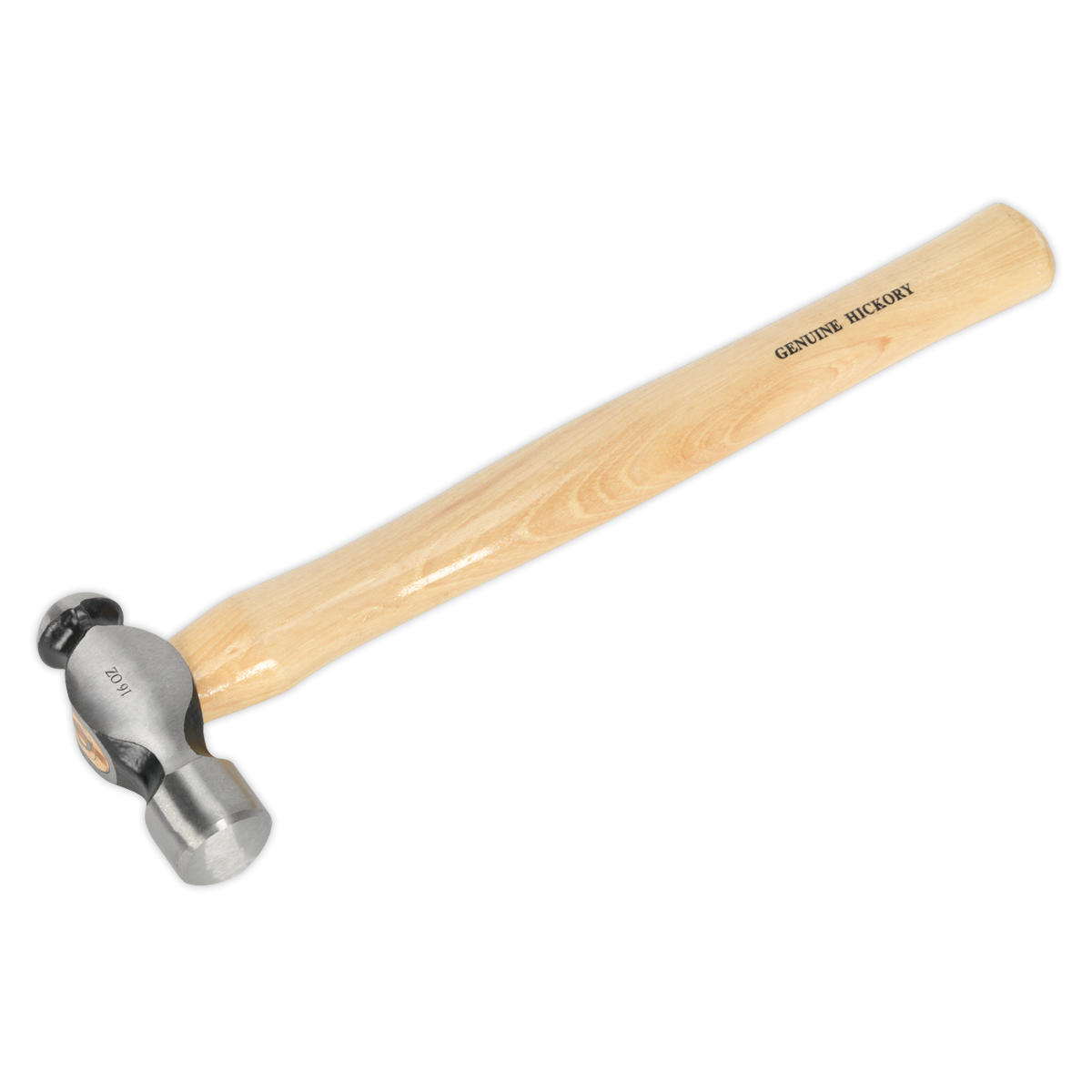 1lb Ball Pein Hammer with Hickory Shaft