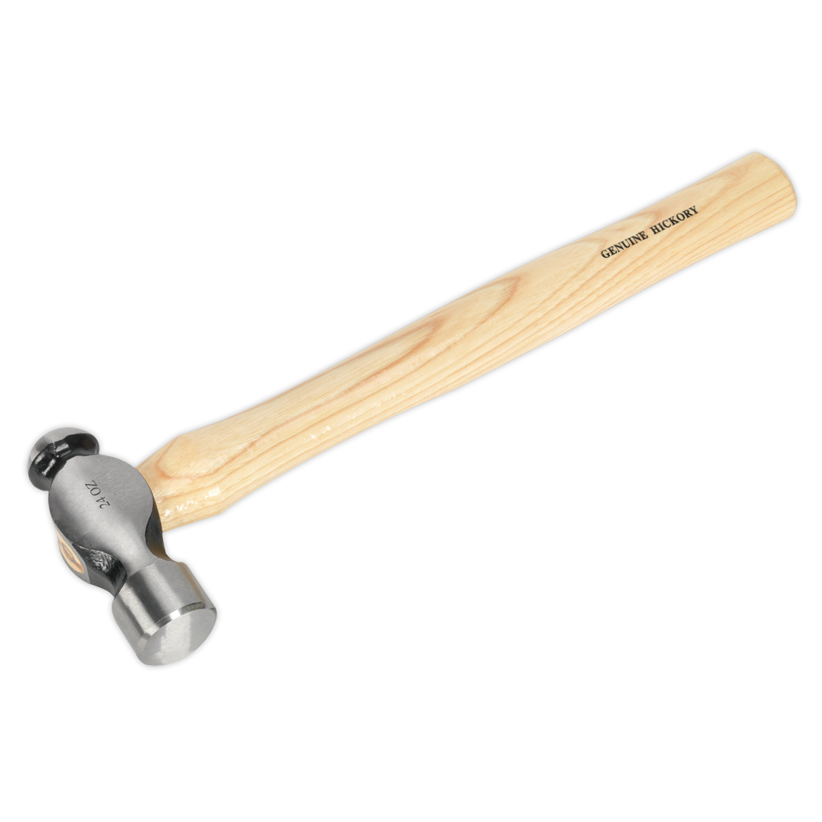 1.5lb Ball Pein Hammer with Hickory Shaft