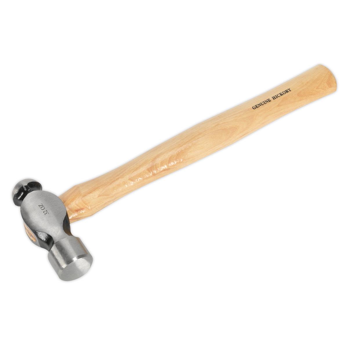 2lb Ball Pein Hammer with Hickory Shaft