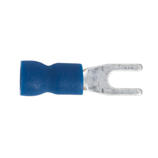 Ø3.7mm (4BA) Blue Easy-Entry Fork Terminal - Pack of 100