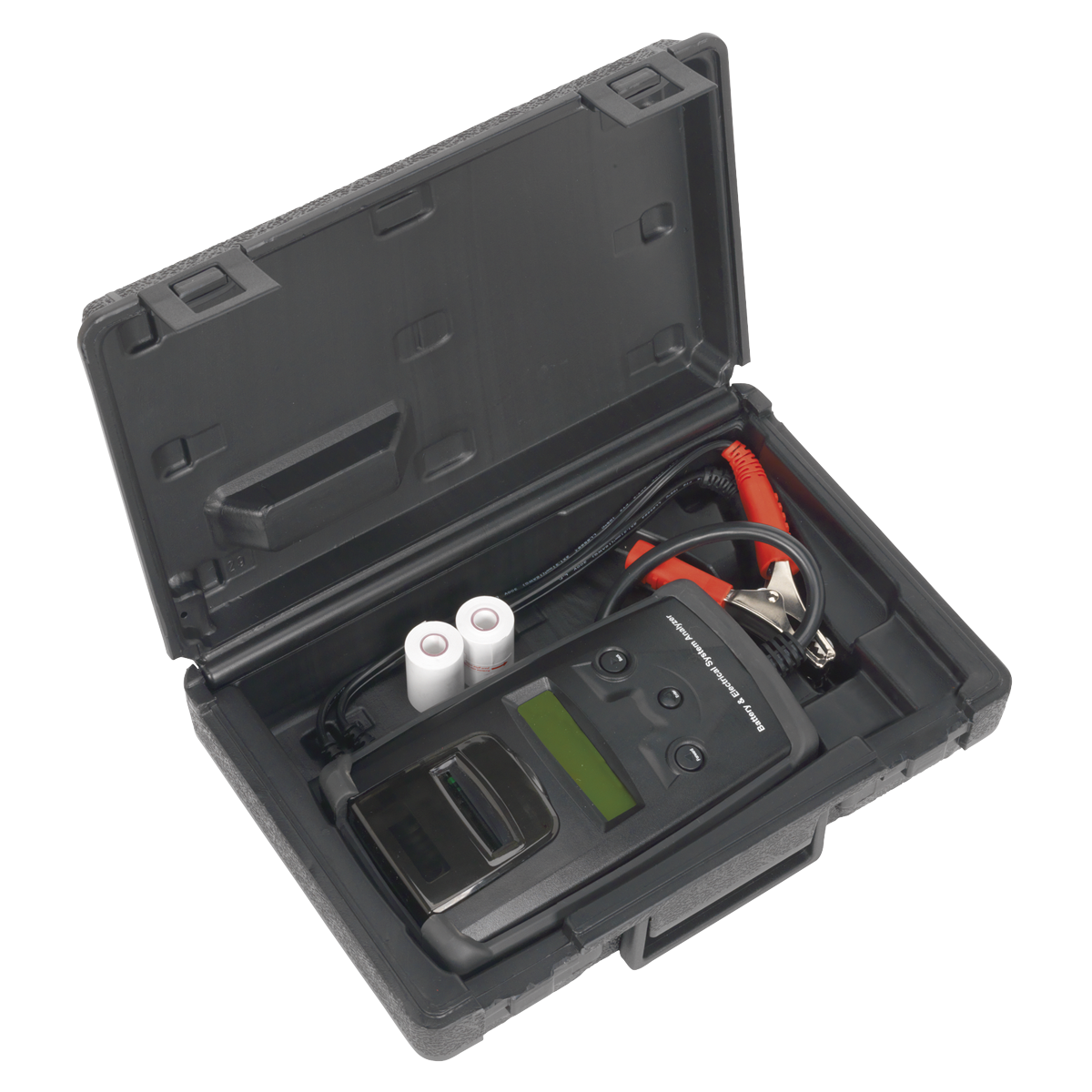 6/12/24V Digital Battery & Alternator Tester with Printer