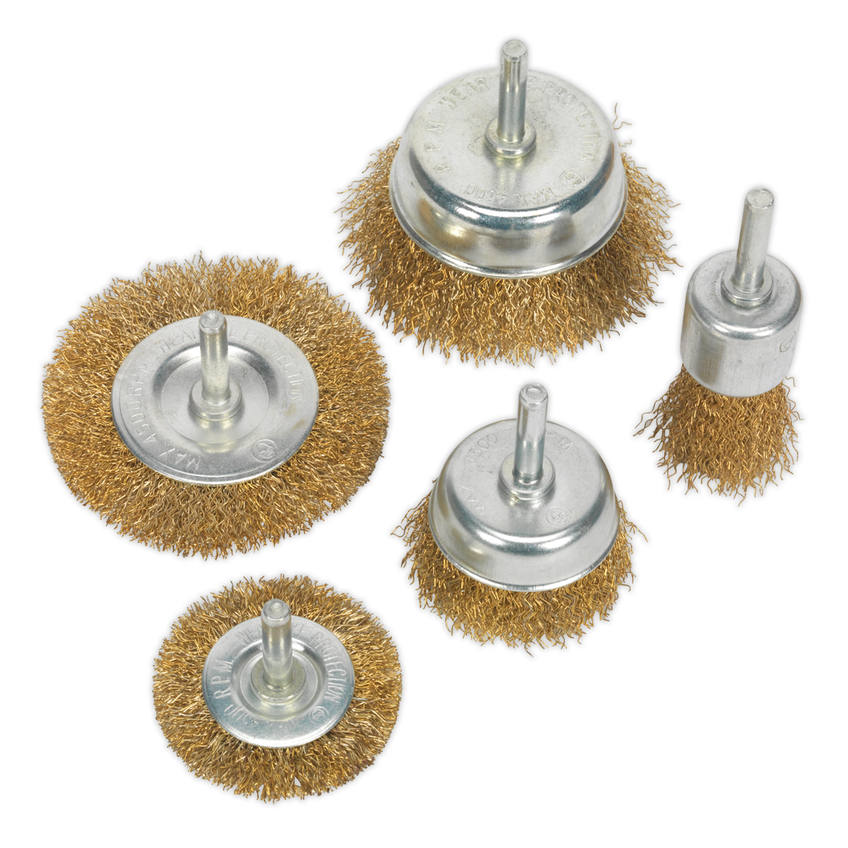 5pc Wire Brush Set