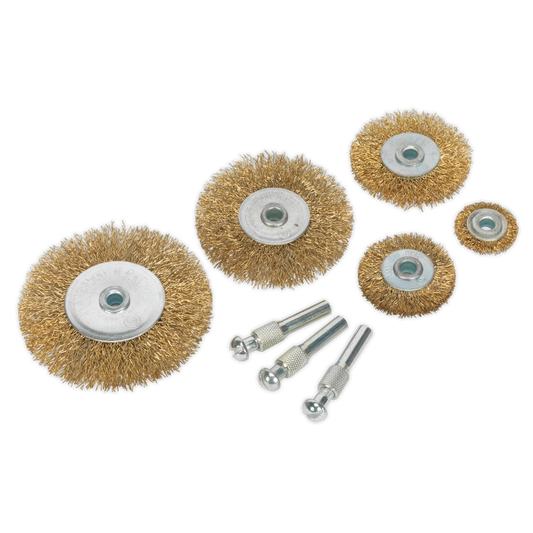 8pc Wire Brush Set