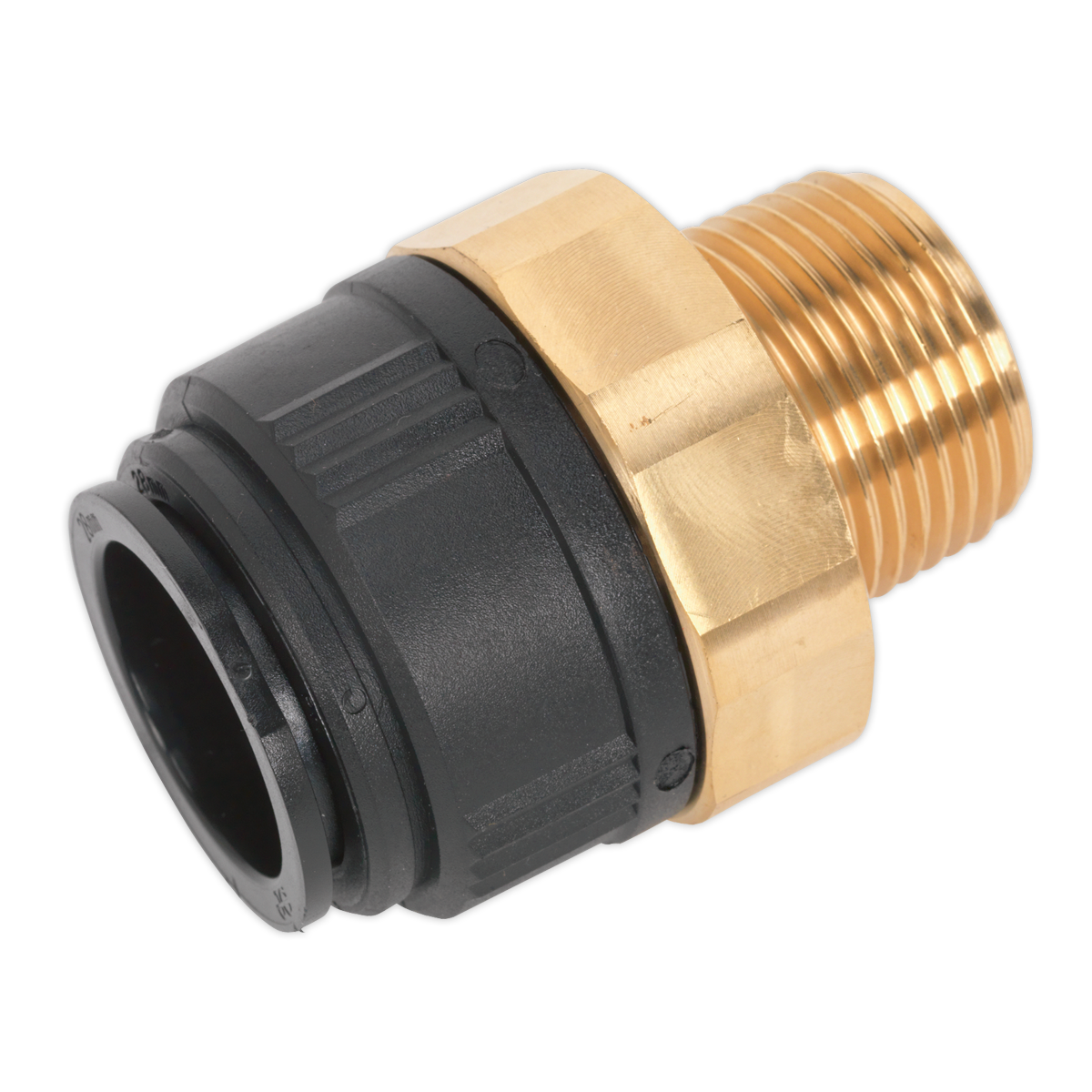 28mm x 1"BSPT Brass Straight Adaptor