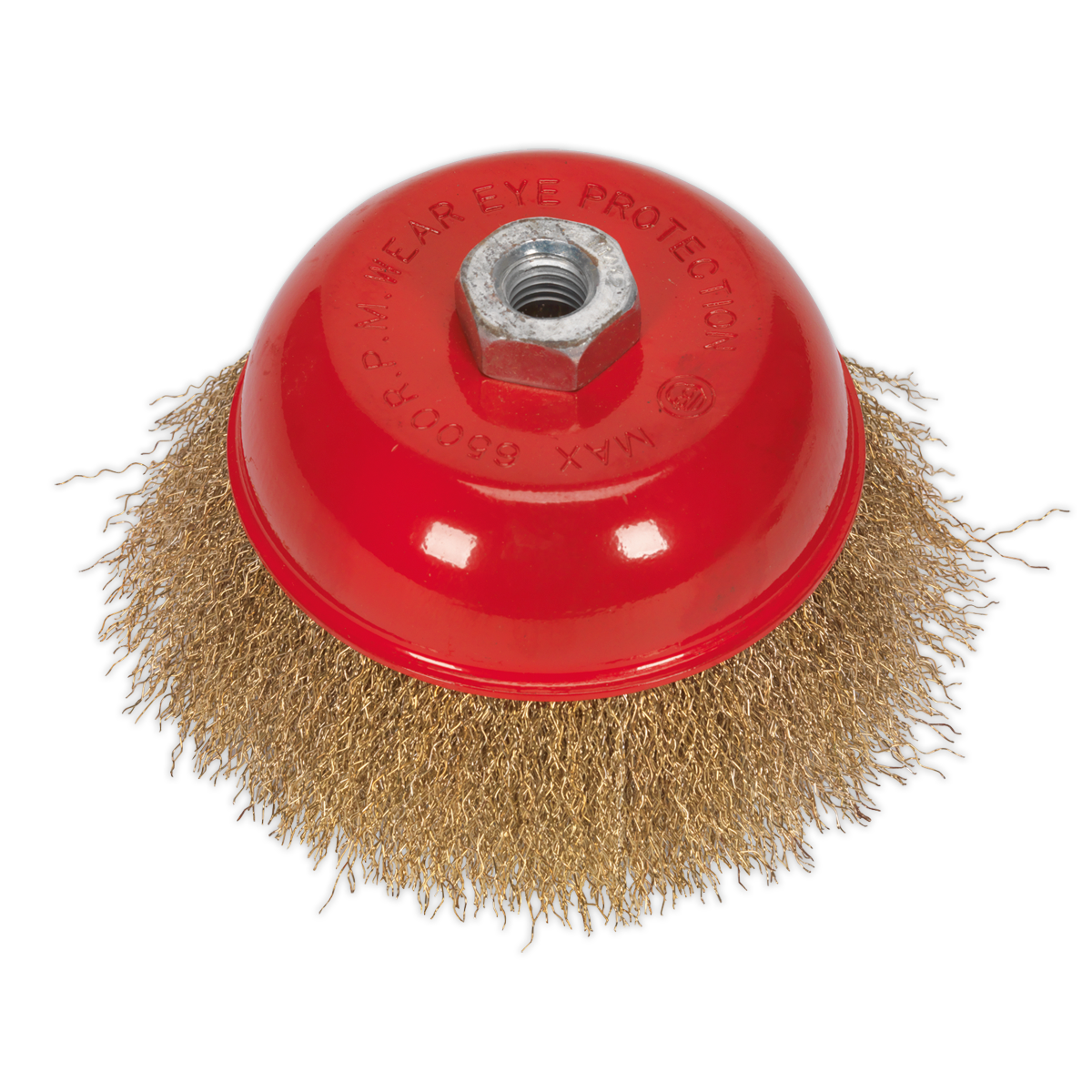 Ø125mm Brassed Steel Cup Brush M14 x 2mm