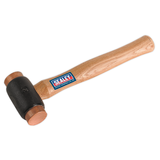 2.75lb Copper Faced Hammer with Hickory Shaft