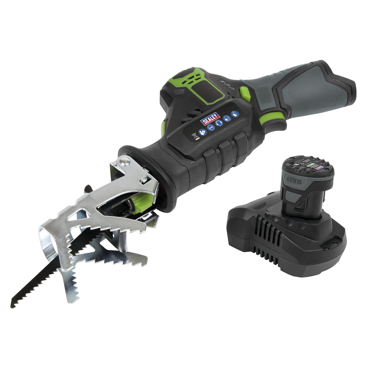 10.8V 2Ah SV10.8 Series Cordless Reciprocating Saw Kit