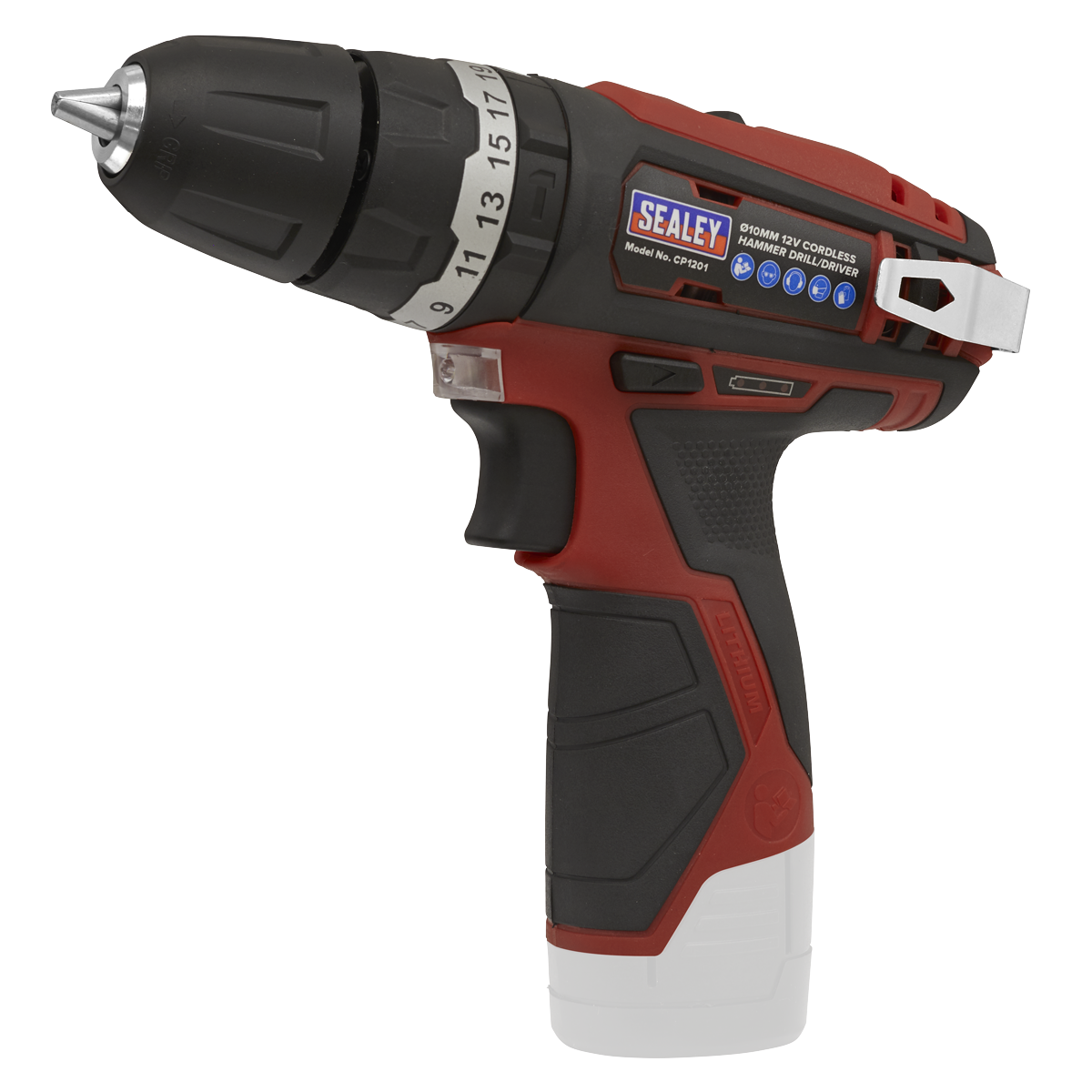 12V SV12 Series Ø10mm Cordless Combi Drill - Body Only