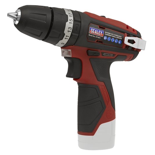 12V SV12 Series Ø10mm Cordless Combi Drill - Body Only