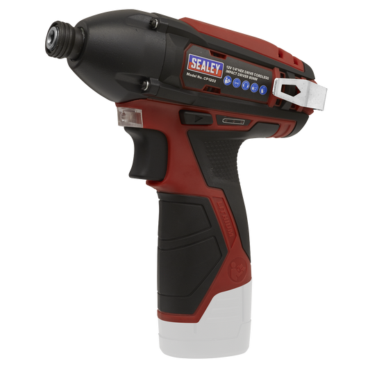 12V SV12 Series 1/4"Hex Drive Cordless Impact Driver - Body Only