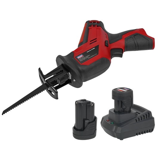 12V SV12 Series Cordless Reciprocating Saw - 2 Batteries