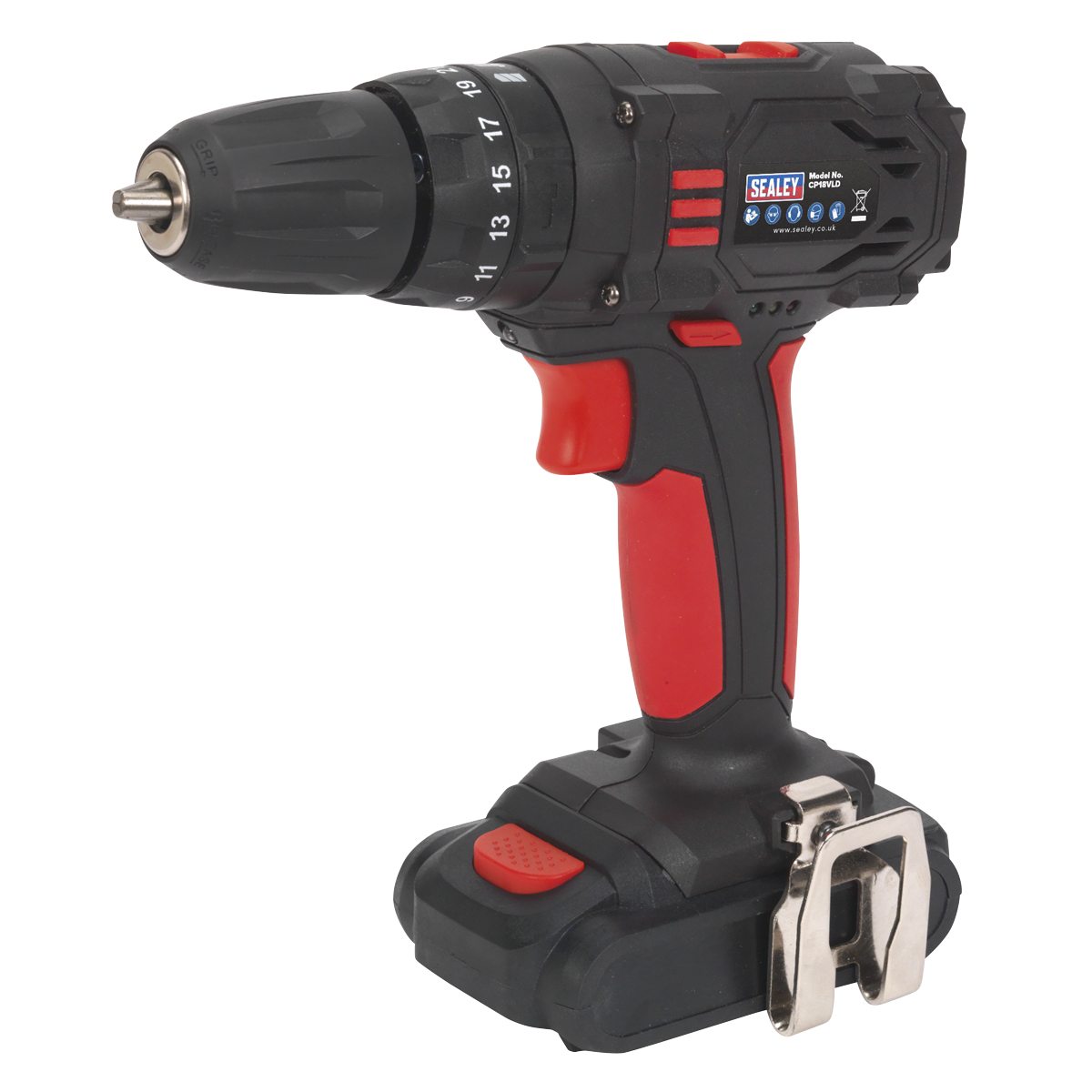 18V Ø10mm Cordless Combi Drill