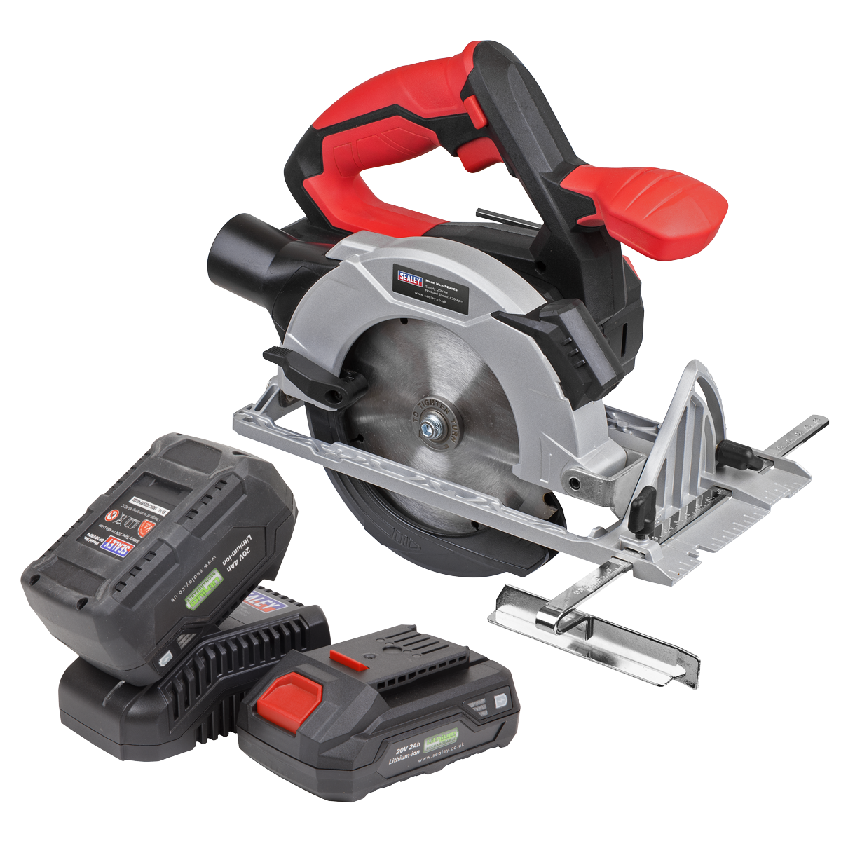 20V SV20 Series Ø150mm Circular Saw Kit - 2 Batteries