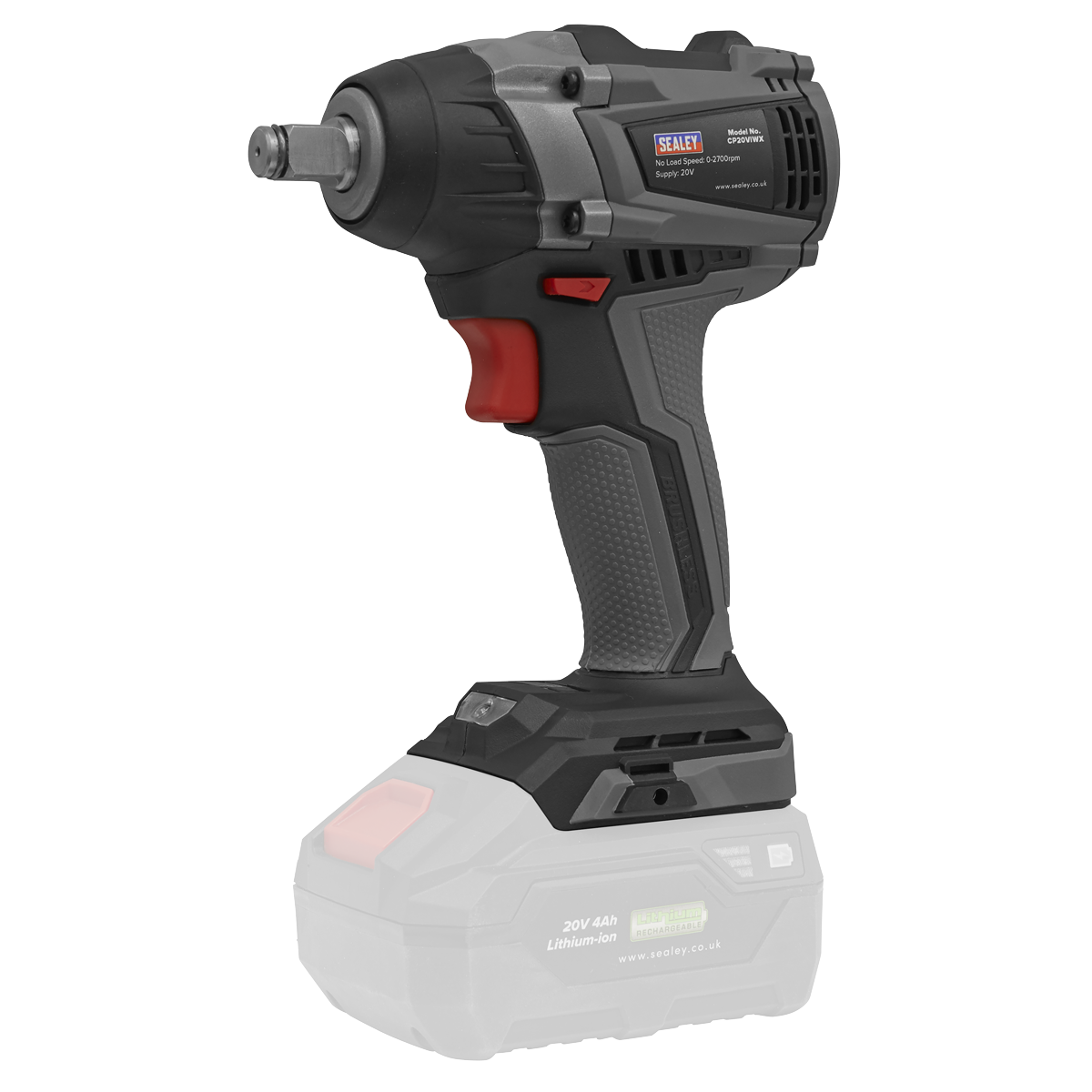 20V SV20 Series 1/2"Sq Drive Brushless Impact Wrench - Body Only