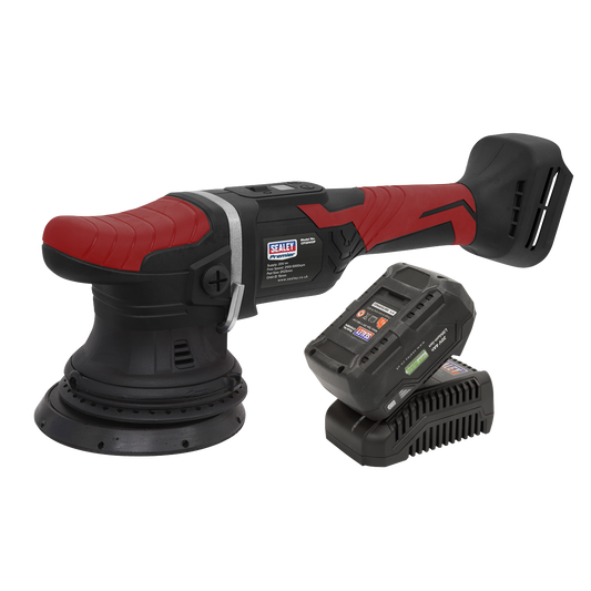 20V SV20 Series Ø125mm Cordless Orbital Polisher Kit