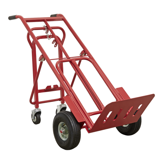 250kg 3-in-1 Sack Truck with Pneumatic Tyres