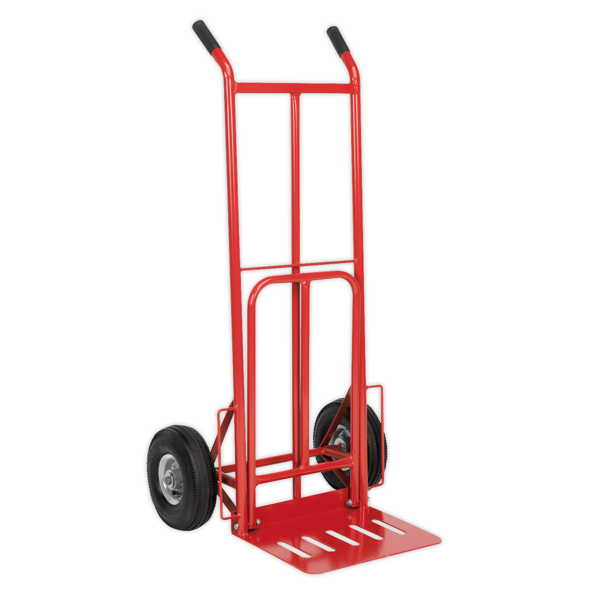 250kg Folding Sack Truck with Pneumatic Tyres