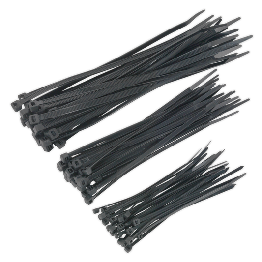 Cable Tie Assortment Black - Pack of 75