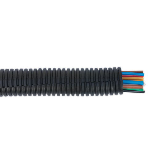 10m Ø17-21mm Split Convoluted Cable Sleeving