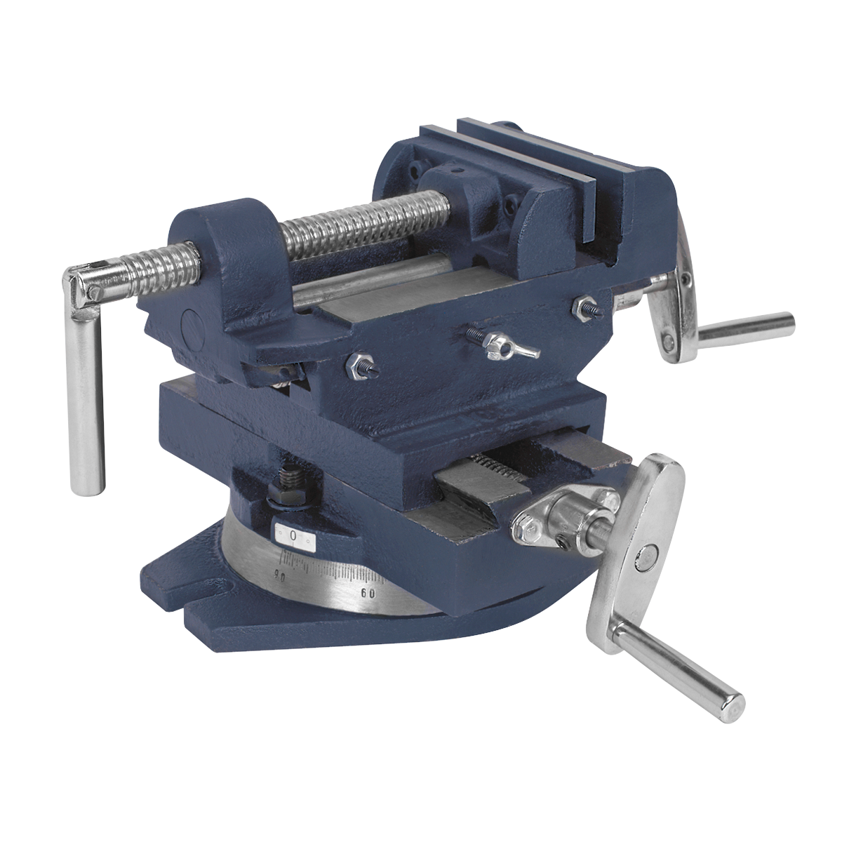 100mm Compound Cross Vice