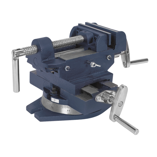 100mm Compound Cross Vice