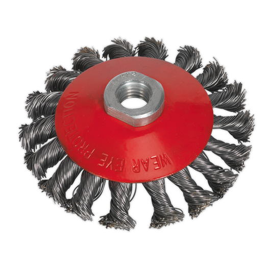 Ø100mm Conical Wire Brush M14 x 2mm