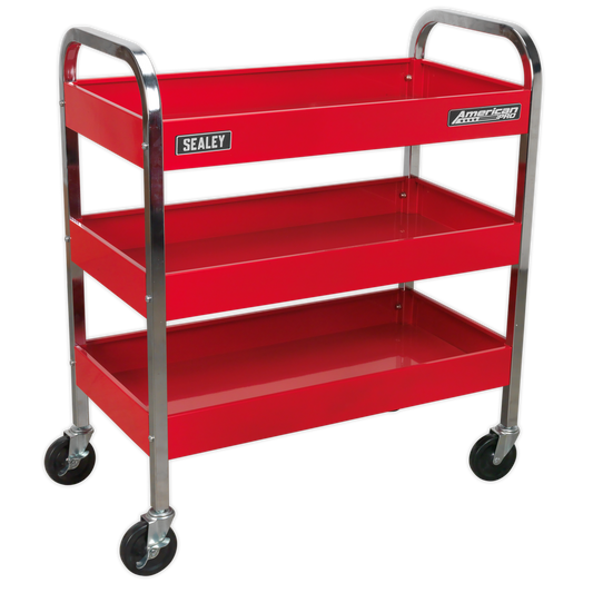 3-Level Heavy-Duty Trolley