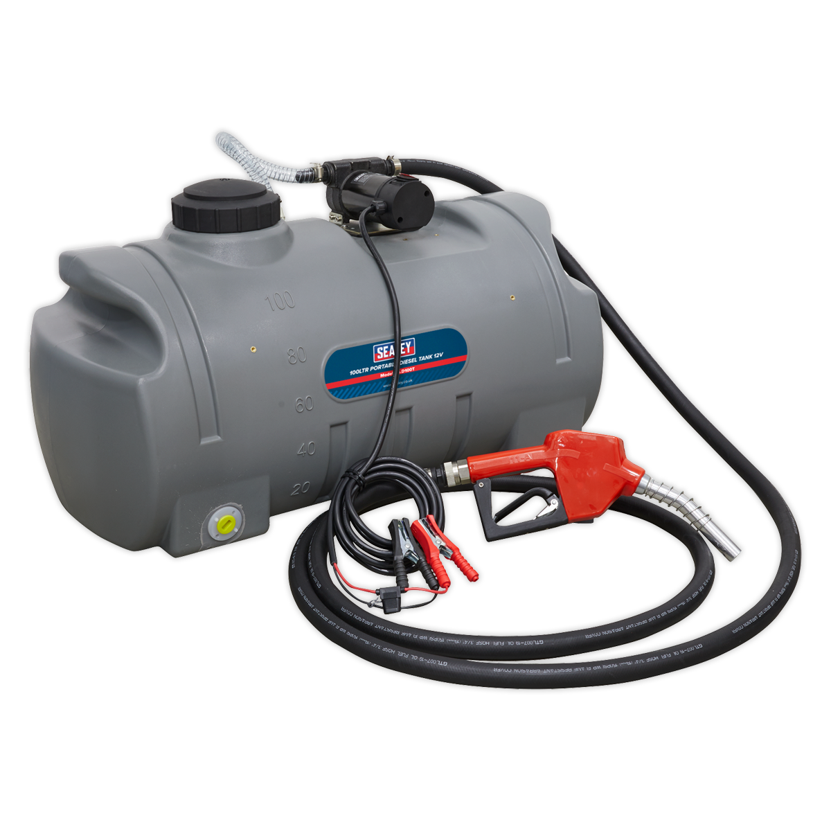 100L Portable Diesel Tank 12V