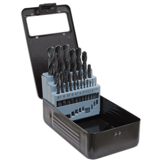 25pc HSS Roll Forged Drill Bit Set Ø1-13mm