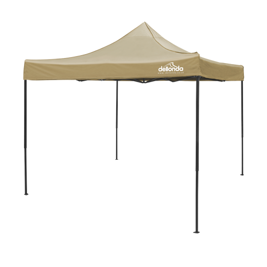 Dellonda Premium 3 x 3m Pop-Up Gazebo - Beige