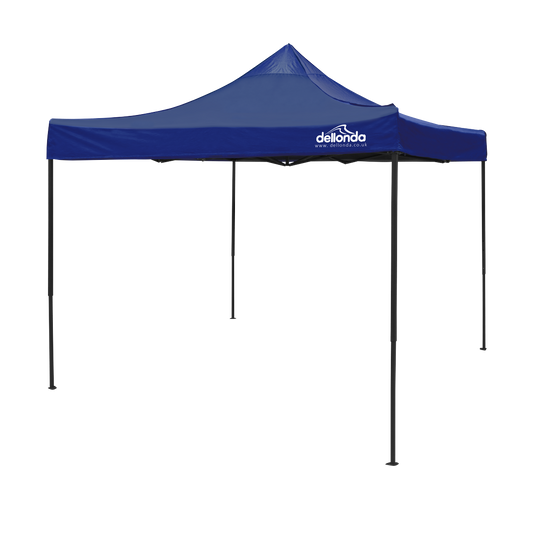 Dellonda Premium 3 x 3m Pop-Up Gazebo - Blue