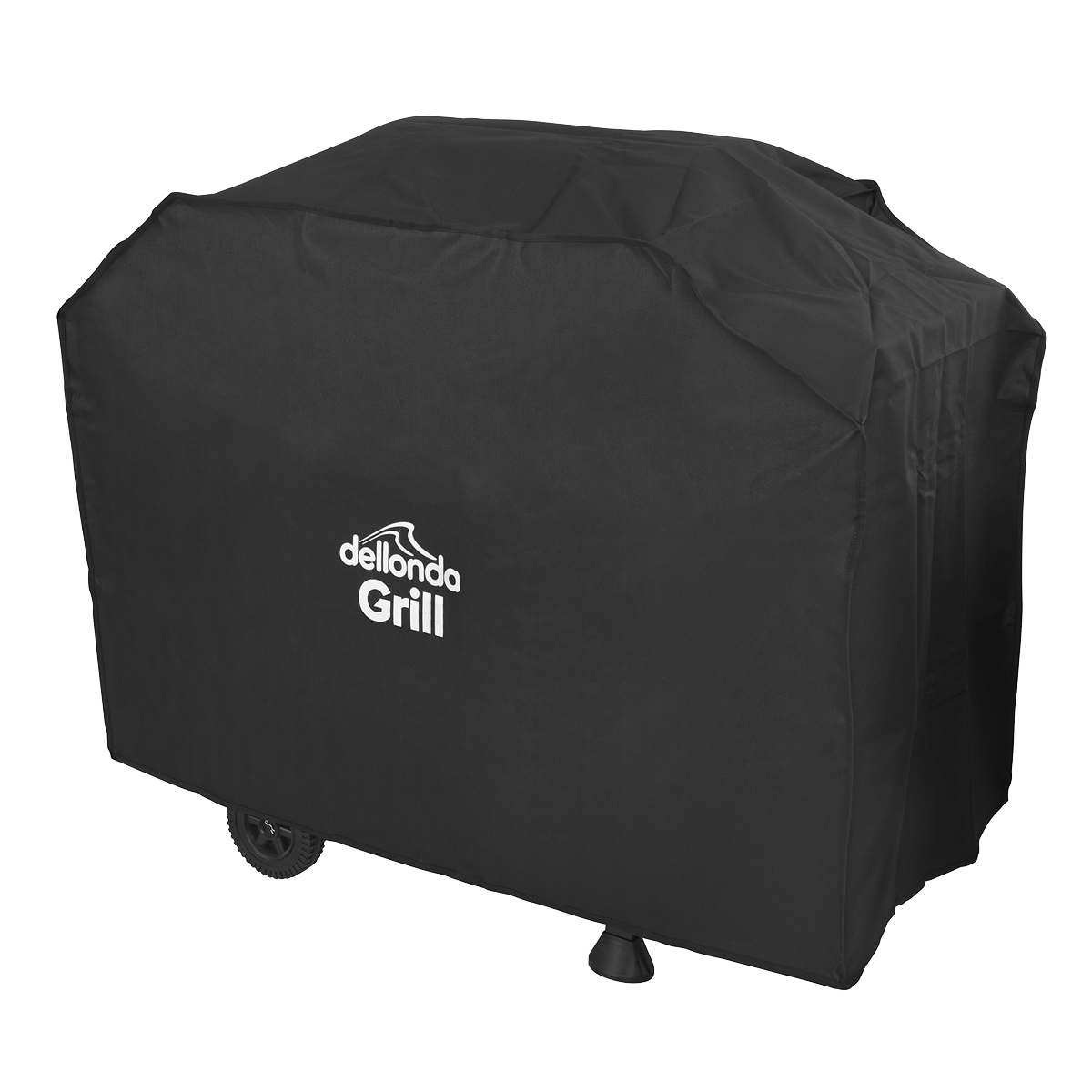 Dellonda Water-Resistant PVC BBQ Cover - Black