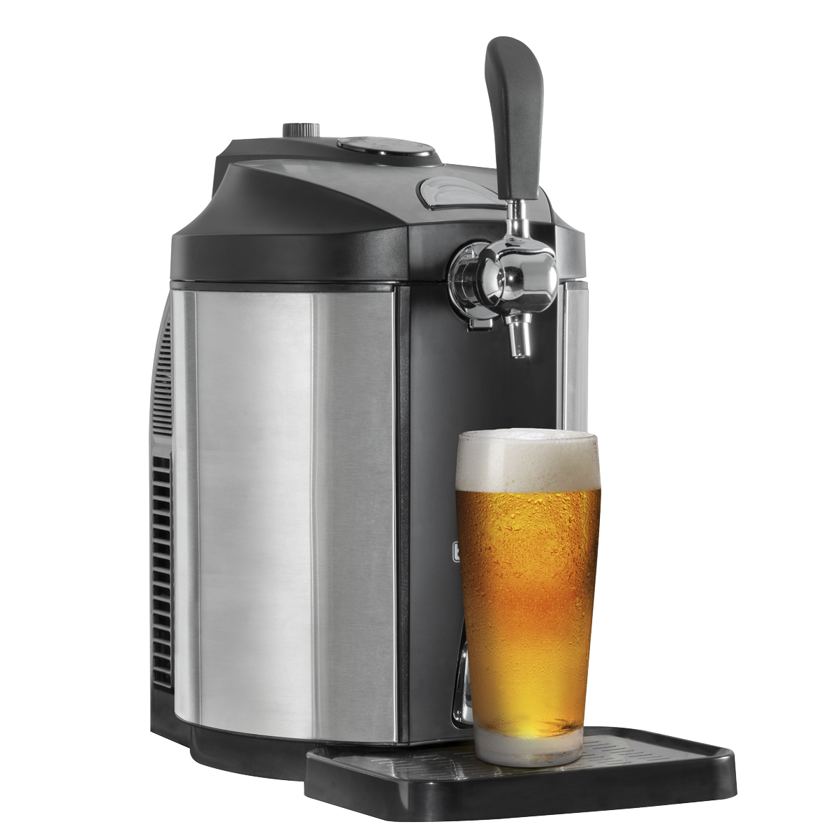 Baridi 5L Integrated Cooling Mini Keg Draft Beer Dispenser Tap