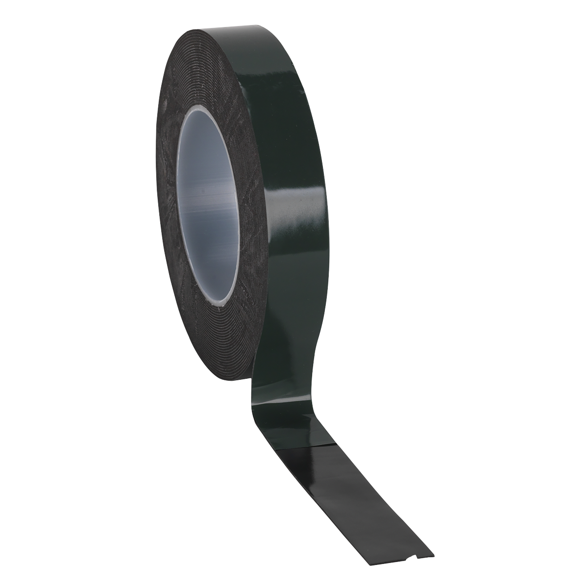 25mm x 10m Double-Sided Adhesive Foam Tape - Green Backing