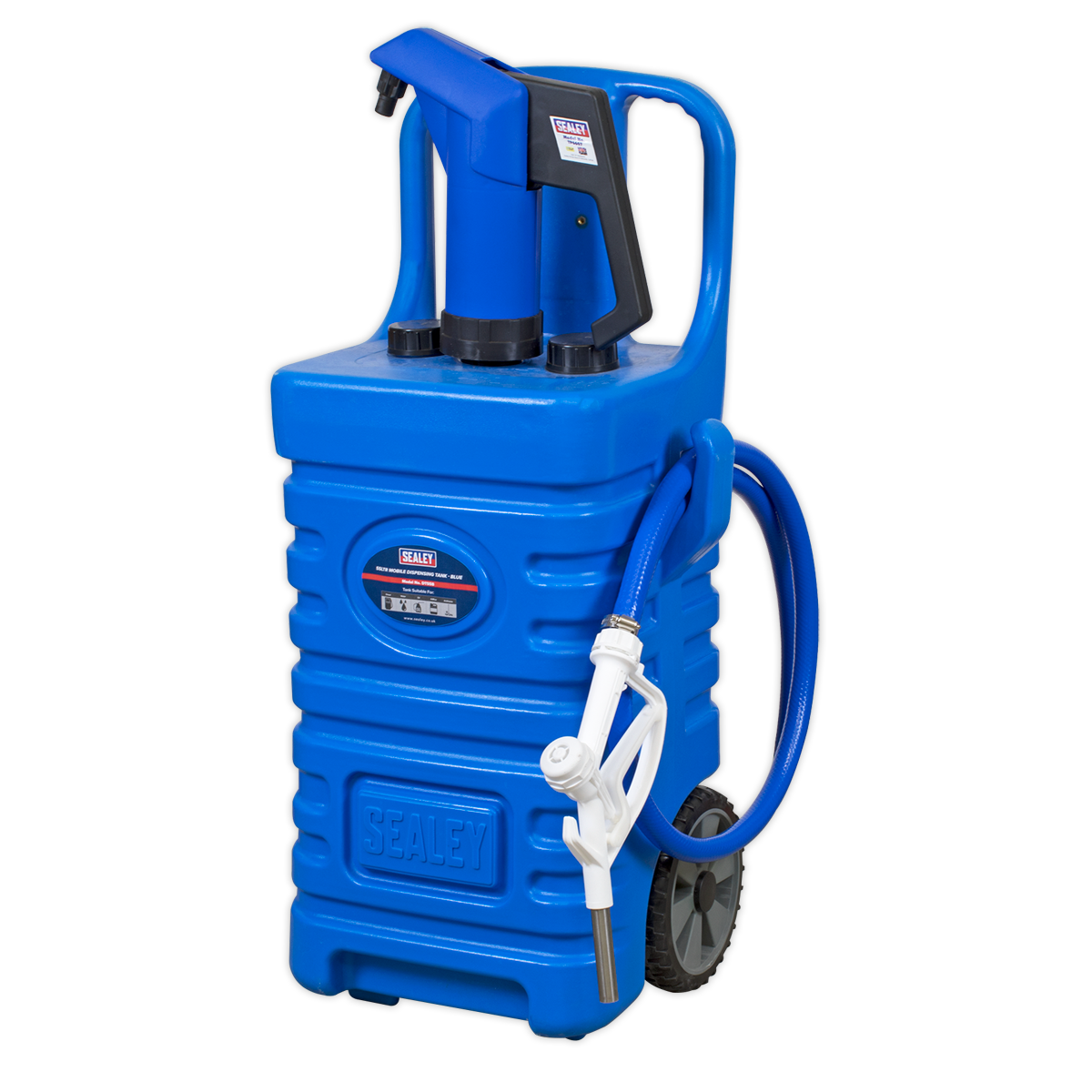 55L Portable Dispensing Tank with AdBlue® Pump - Blue